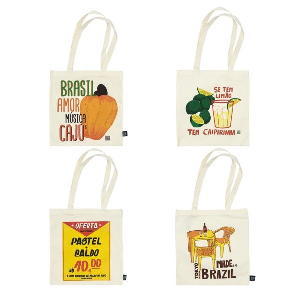 Ecobag Brasilidades 38x35cm - TOKYO DESIGN - UND