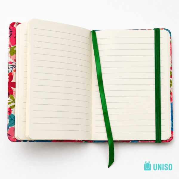 Caderno A6 Pautado Happy Day c/ Elástico 10,5x14,5cm 96 fls – UNISO – UND
