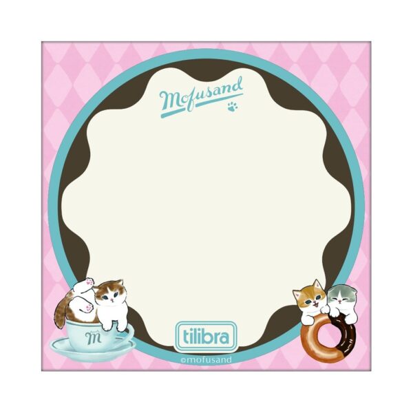 Bloco Tili Notes Gato Mofusand 76x76mm - TILIBRA - UND