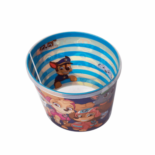 Balde de Pipoca Patrulha Canina 2,1L - PLASÚTIL - UND