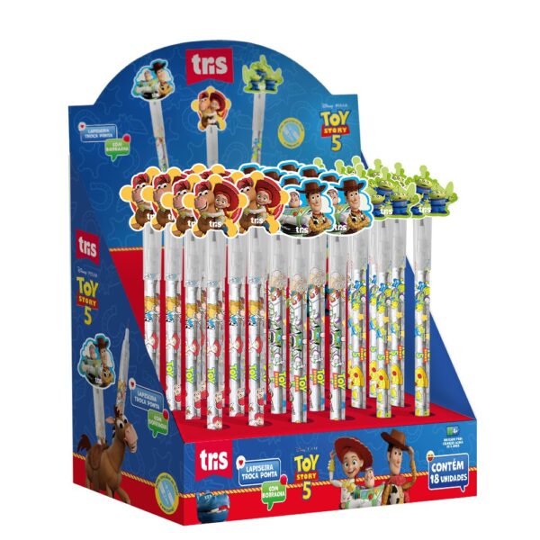 Lapiseira Troca Ponta 1.6mm c/ Topper Toy Story 5 - TRIS - UND