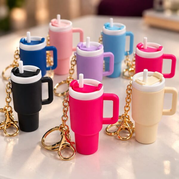 Chaveiro Tendência Charm Copo Porta Batom - IMPORTADO - UND