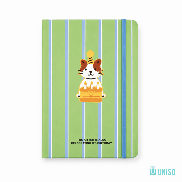 Caderno A6 Capa Dura Pautado Animal 14,5x10,5cm 96 fls – UNISO – UND