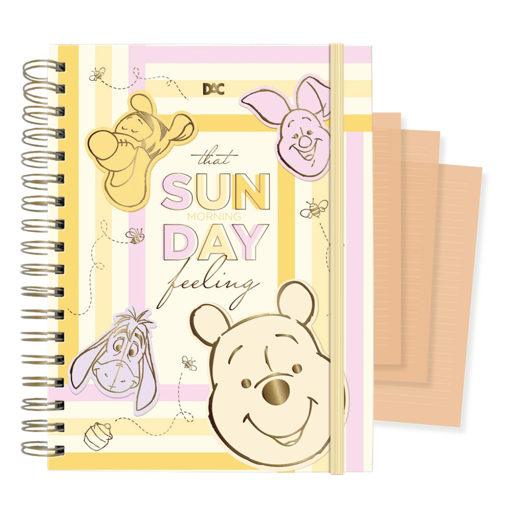 Caderno Smart Universitário 10 Divisórias Ursinho Pooh 80 fls - DAC
