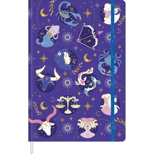 Caderno s/Pauta Costurado Capa Dura Trend Encanto 80 Fls 12,8x20,8cm - TILIBRA - UND