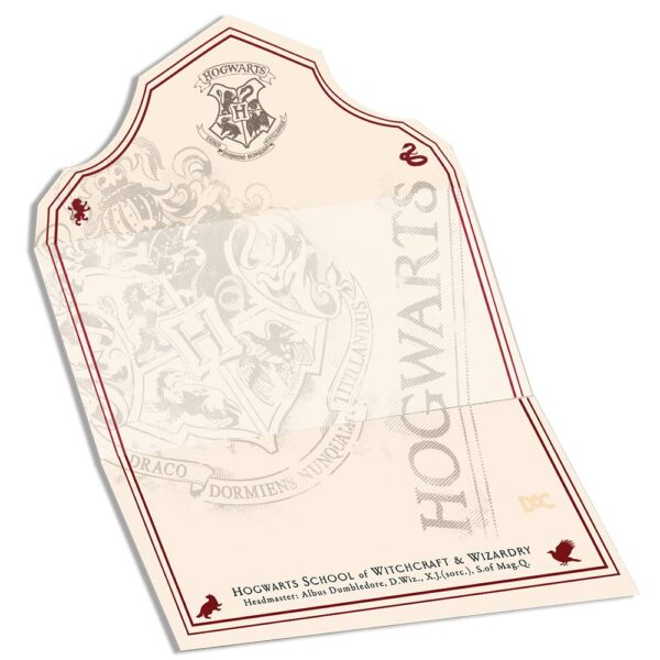 Refil Fichário Universitário BLOCO DE CARTAS Harry Potter - DAC