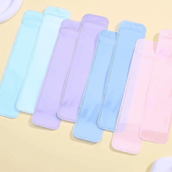 Embalagem Color  p/ Caneta 22 x 5,5 cm - IMPORTADO - PACOTE 24 UND