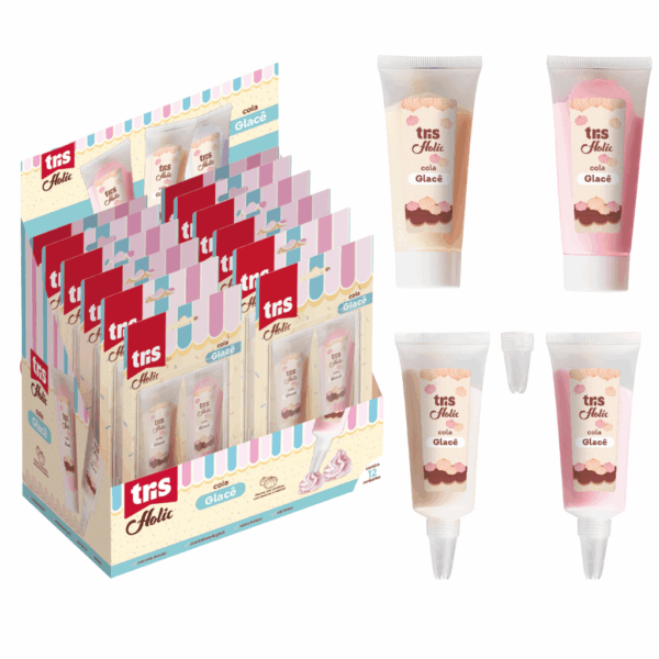 Cola Glacê Holic Docinhos Blister c/ 2 Peças - TRIS - BLISTER