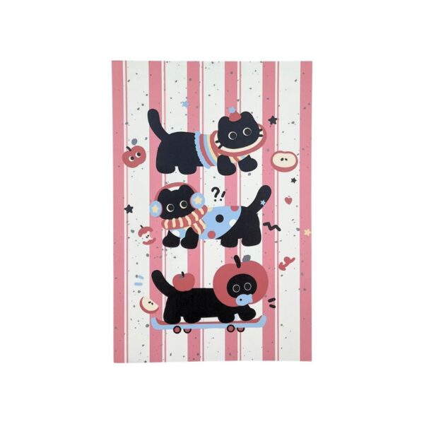 Bloco Caderno A5 Apple Cat 14x21cm - UNISO - UND