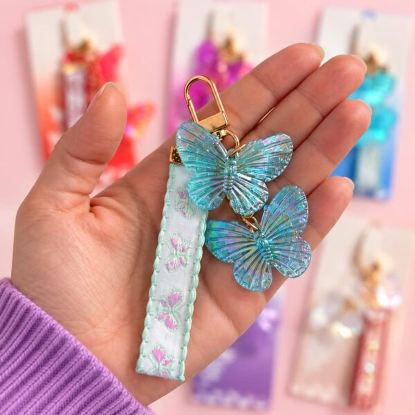 Chaveiro Tendência Charm BORBOLETA - IMPORTADO - UND