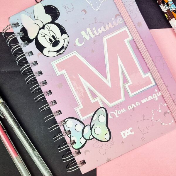 Caderno Smart Mini 10 Matérias Disney Minnie DAC