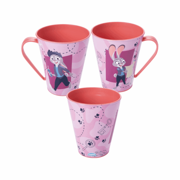 Caneca Zootopia 360 ml Sortido - PLASÚTIL - UND