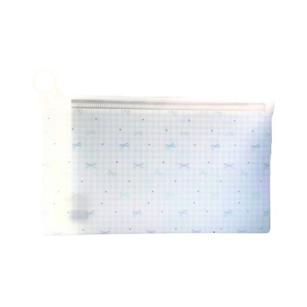 Estojo Pasta Zip Multiuso LAÇO B6 22x13cm - UNISO - UND