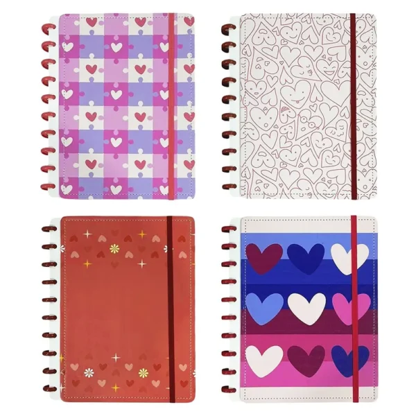Caderno de Disco LOVE  20x26cm 10 Discos 80 Flhs- TOKYO DESIGN- UND