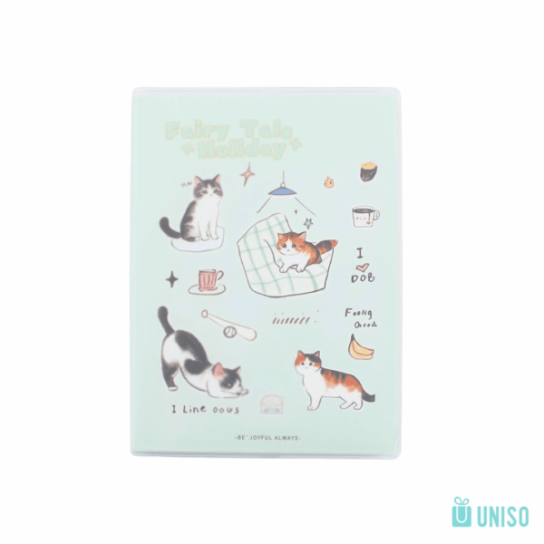 Caderno Pautado Gato Holiday 80 fls 92x12,6cm – UNISO – UND