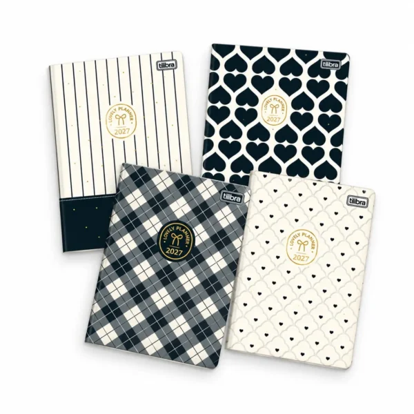 Planner Agenda Grampeado 17,8x25,4 cm WEST VILLAGE - TILIBRA - UND