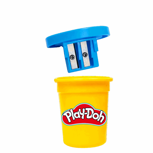 Apontador Duplo c/ Depósito PLAY-DOH - BRW - UND