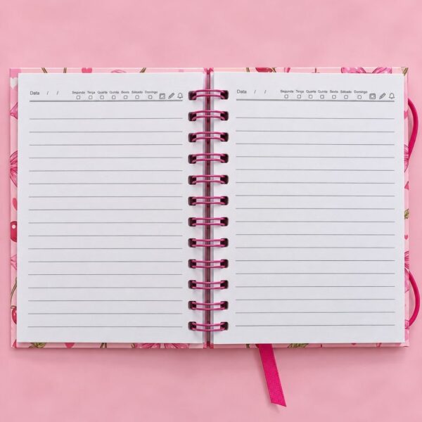 Agenda Permanente Lacinhos 10,4x14,2cm 160 Fls - IMPORTADO - UND
