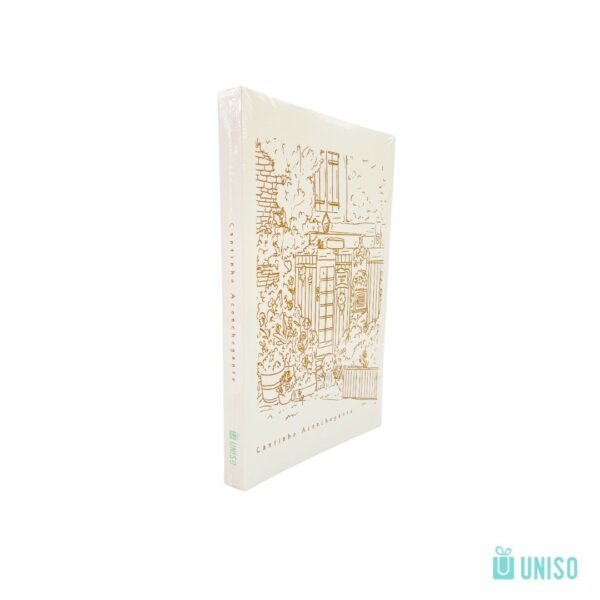 Caderno A5 Sketchbook SEM PAUTA Cantinho Aconchegante 14,4x 21cm - UNISO - UND