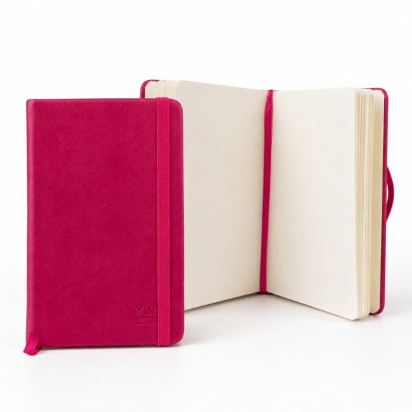 Caderneta A6 sketchbook s/Pauta ROSA 14,5x9,5cm 96Fls - YINS PAPER - UND