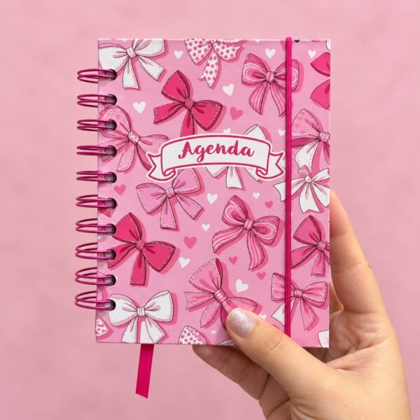 Agenda Permanente Lacinhos 10,4x14,2cm 160 Fls - IMPORTADO - UND