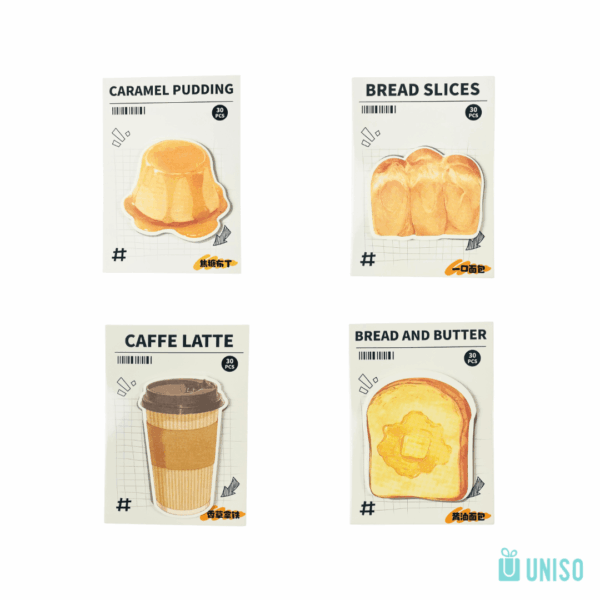 Bloco de Notas Adesivo Brunch 30 fls – UNISO – UND