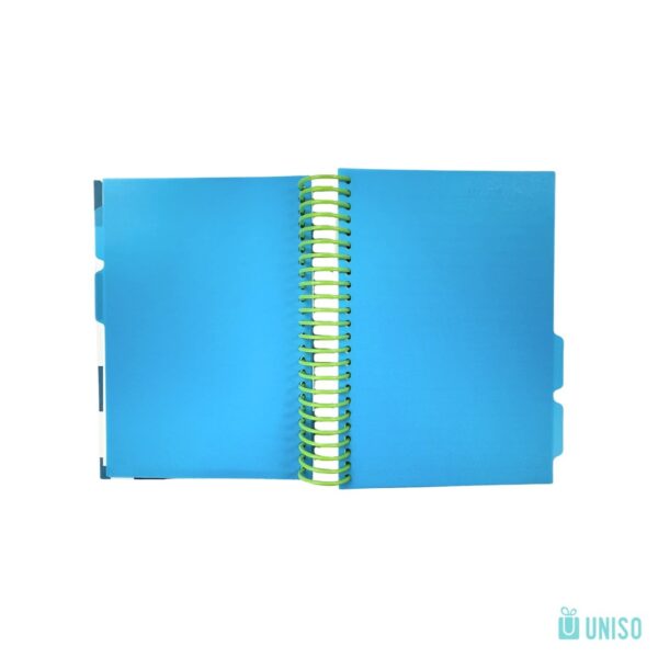 Caderno A5 Espiral Pautado Gato Curioso 15,4 x 21,2cm 160 folhas - UNISO - UND
