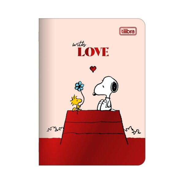 Caderneta Grampeada Snoopy 32 Fls 12,3x 17,6cm - TILIBRA - UND
