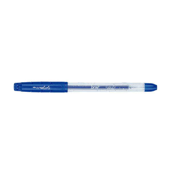 Caneta Esferográfica Gel Glitter 1.0mm Cores  - BRW - UND