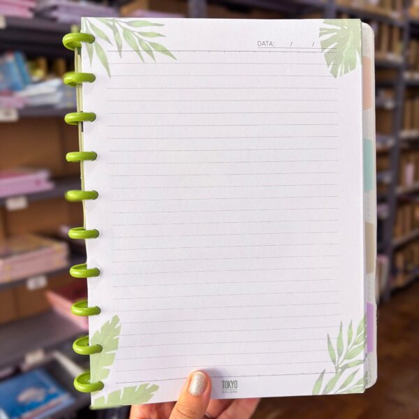 Caderno de Disco BRASILIDADES  20x26cm 10 Discos 80 Flhs- TOKYO DESIGN - UND