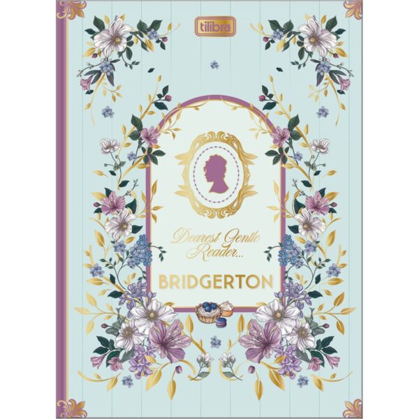 Caderno Colegial Costurado LUXO 80 fls BRIDGERT - TILIBRA - UND