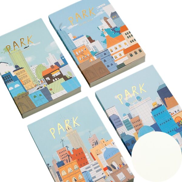 Caderno A5 Sketchbook SEM PAUTA Park 14,4x 21cm - UNISO - UND
