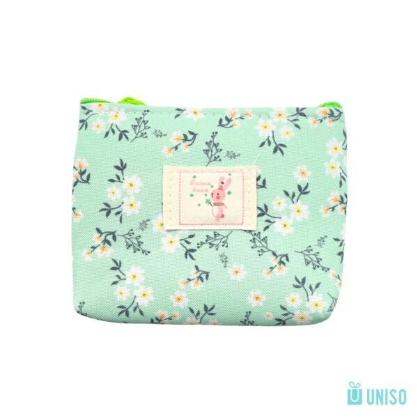 Bolsinha Porta Moedas Retangular Flor 6x15x3cm - UNISO - UND