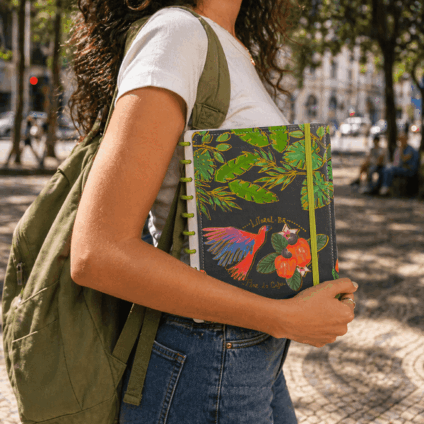 Caderno de Disco BRASILIDADES  20x26cm 10 Discos 80 Flhs- TOKYO DESIGN - UND
