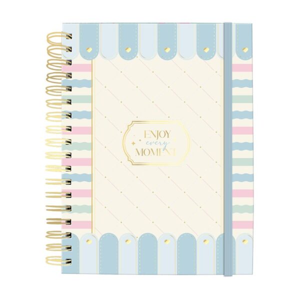 Caixa Criativa  Enjoy ( Caderno Colegial Smart + 5 Pins) - DAC