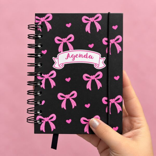 Agenda Permanente Lacinhos 10,4x14,2cm 160 Fls - IMPORTADO - UND