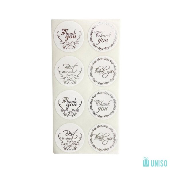 Kit 8 Envelopes Flor + Adesivos + Selos - UNISO - UND