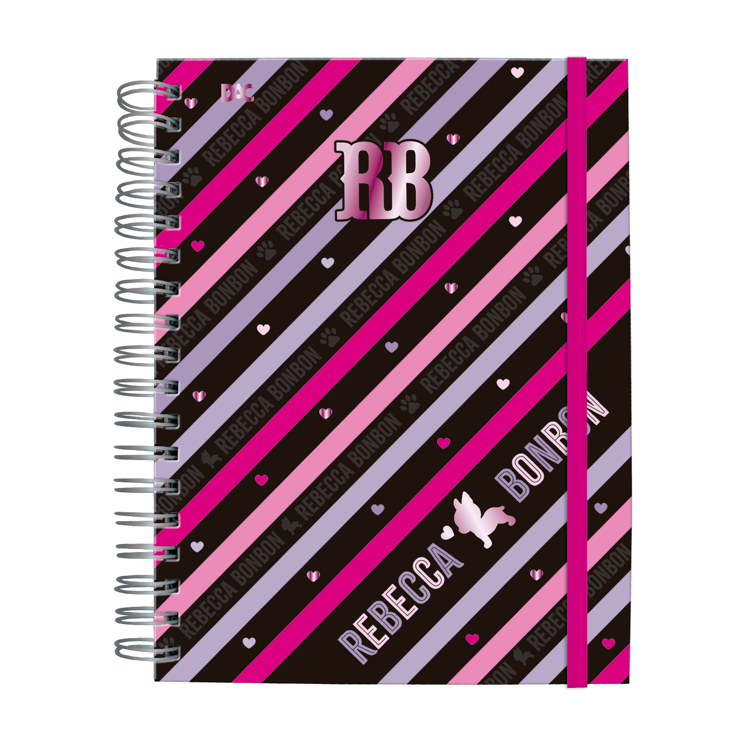 Caderno Smart Universitário 15 Divisórias Rebecca Bonbon 140 fls - DAC