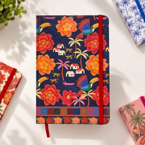 Caderno Diário Brisa de Verão 13,7x20,3cm 80 Fls - IMPORTADO - UND