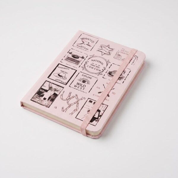 Caderno Capa Dura Pautado National A6 10,3x13,7cm - UNISO - UND