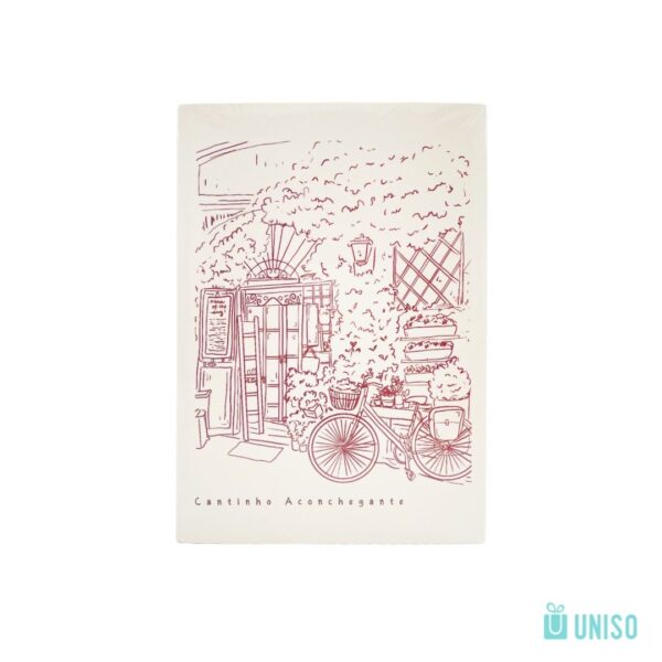 Caderno A5 Sketchbook SEM PAUTA Cantinho Aconchegante 14,4x 21cm - UNISO - UND