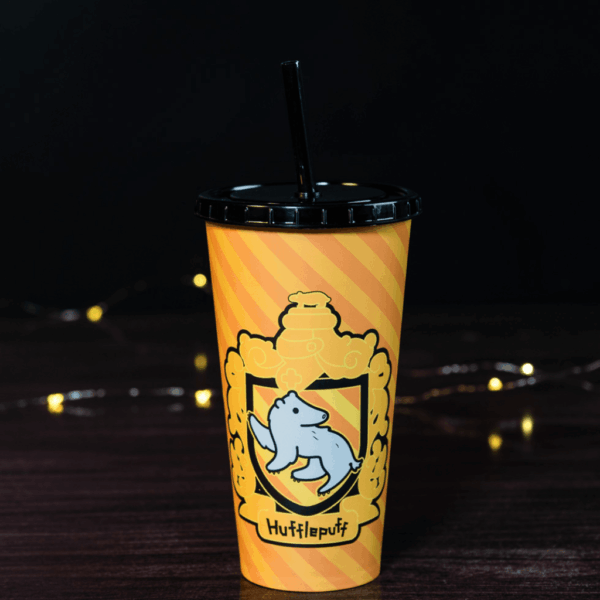 Copo Refri c/ Canudo Harry Potter 700 ml - PLASÚTIL - UND
