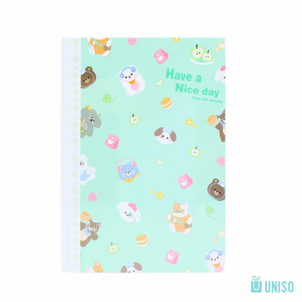 Caderno Capa Dura Sweet Time Bichinhos B6 112 Fls 12,2x17,8cm – UNISO – UND