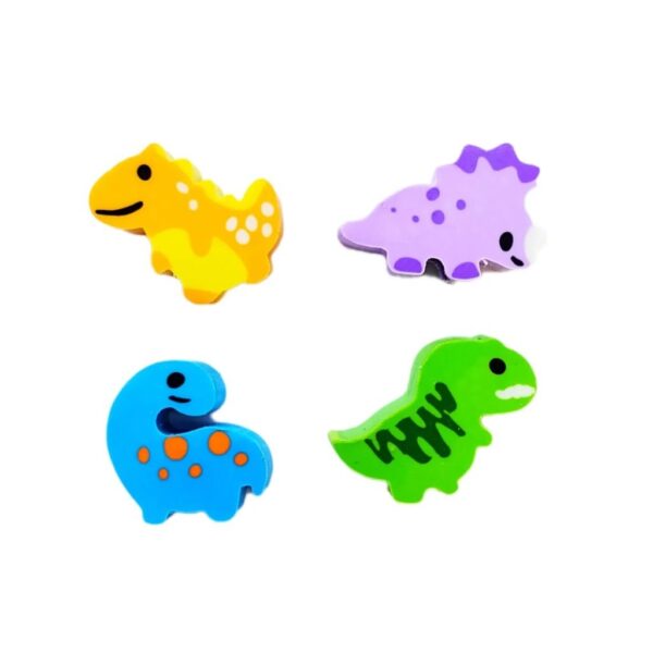 Borracha Ponteira Dinossauro - YINS PAPER - POTE 12 UND
