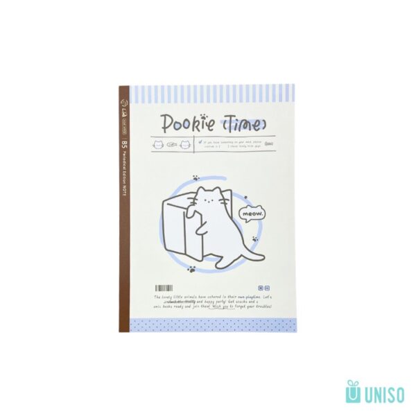 Caderno A5 Brochura Pautado Pookie Time 14,5x21cm - UNISO - UND