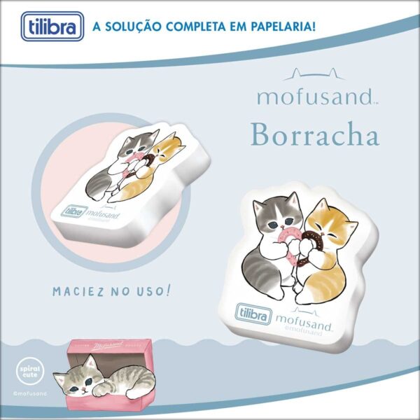 Borracha Gato Mofusand - TILIBRA - UND