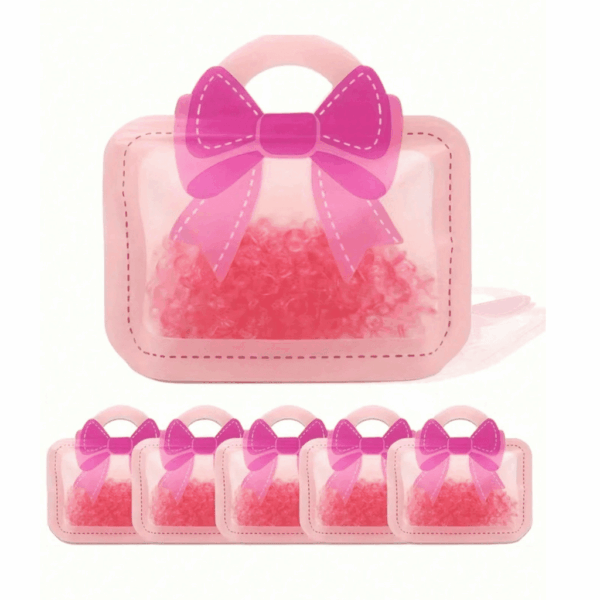 Embalagem ZIP LOCK Lacinho 26x24cm G - IMPORTADO - PACOTE 6 UND