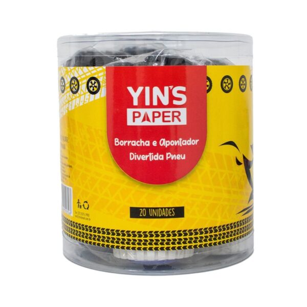 Borracha Apontador Pneu - YINS PAPER - POTE 20 UND