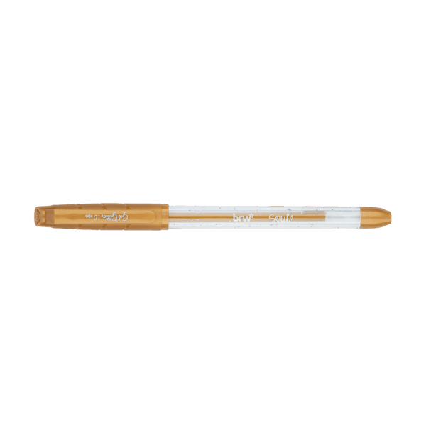 Caneta Esferográfica Gel Glitter 1.0mm BRW - DISPLAY 48 UND