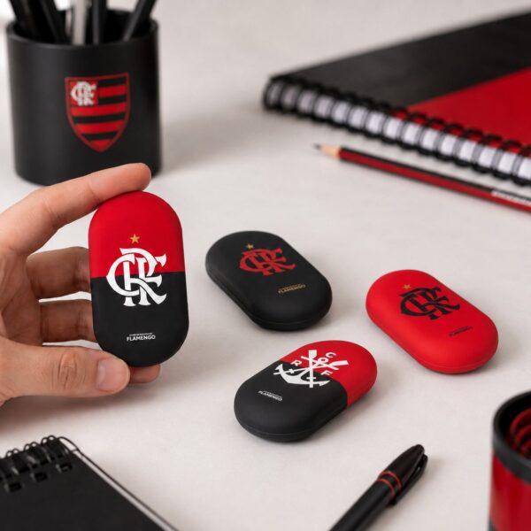 Borracha Retangular Flamengo - SKYPAPER - UND